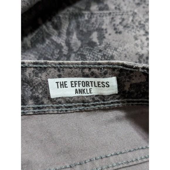 Kensie Jeans Effortless Ankle Womens Size 10/30 10 Mid Rise Snake Skin Print - Picture 12 of 13